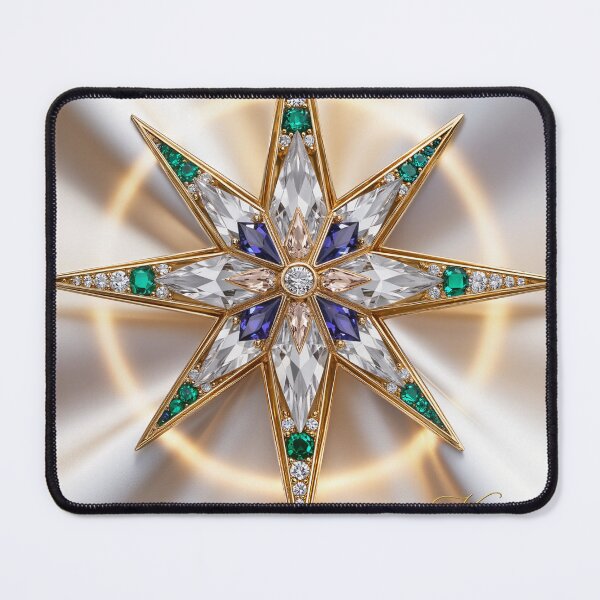 Item preview, Emerald & Sapphire Star エメラルドとサファイアの星 designed and sold by CamillaCreation.