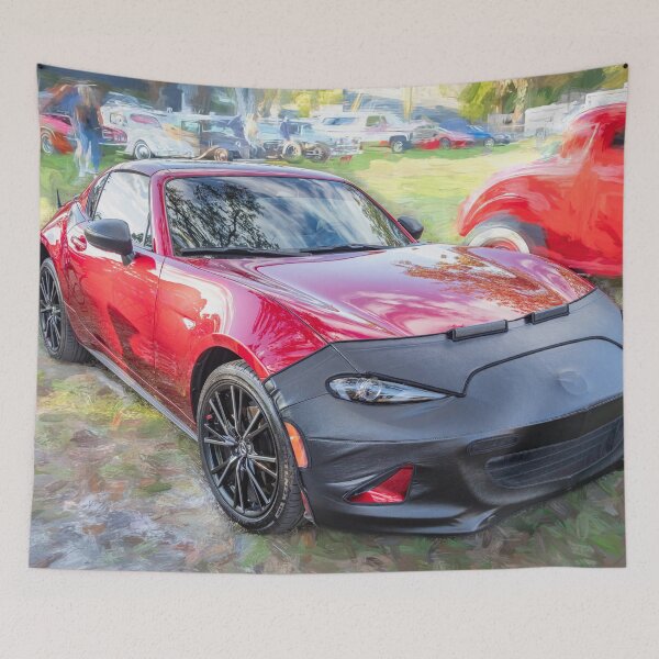 Item preview,  2024 Red Mazda Miata MX-5 RF X107 designed and sold by RichFrancoCars.