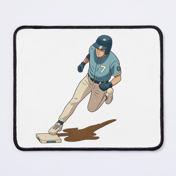 Item preview, MLB Vintage Retro Art Bobby Baseball Running Bases designed and sold by royalswin.