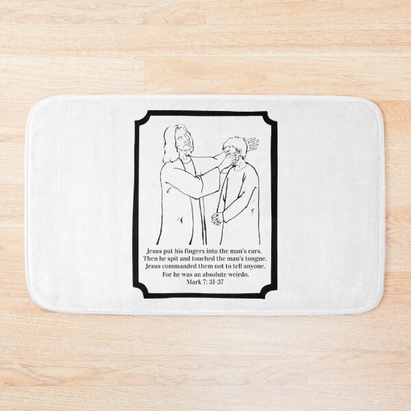 Item preview, Weird Wet Willy Jesus - Funny Bible Satire - Atheist Humor designed and sold by EvergreenRevolt.