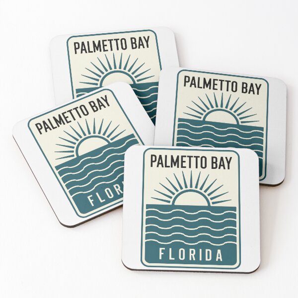 Item preview, Palmetto Bay Florida - Beach Sign designed and sold by TheOldMittenIllustrated.