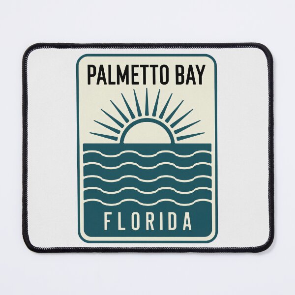 Item preview, Palmetto Bay Florida - Beach Sign designed and sold by TheOldMittenIllustrated.