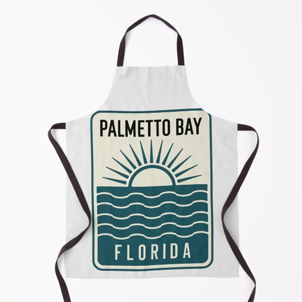 Item preview, Palmetto Bay Florida - Beach Sign designed and sold by TheOldMittenIllustrated.