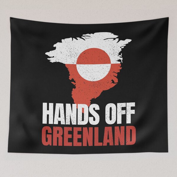 Item preview, Hands Off Greenland, Greenland Is Not For Sale | Hands Off Greenlad | Yankee Go Home | Anti Trump | Greenland Protest designed and sold by Anniko Art Studio.