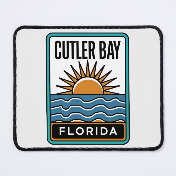 Item preview, Cutler Bay Florida - Beach Sign designed and sold by TheOldMittenIllustrated.