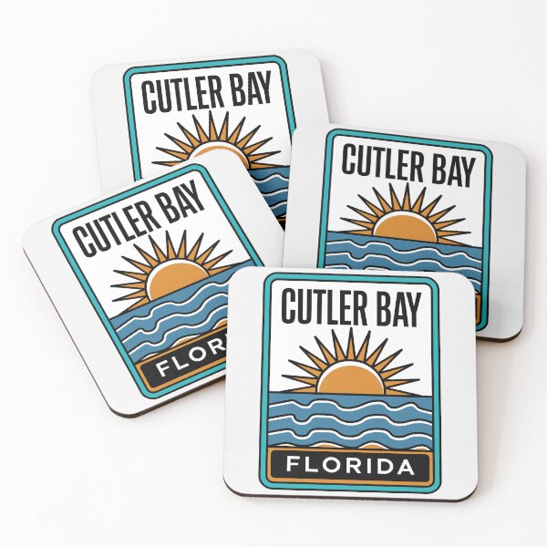 Item preview, Cutler Bay Florida - Beach Sign designed and sold by TheOldMittenIllustrated.