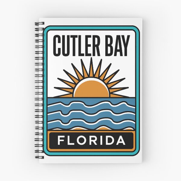 Item preview, Cutler Bay Florida - Beach Sign designed and sold by TheOldMittenIllustrated.