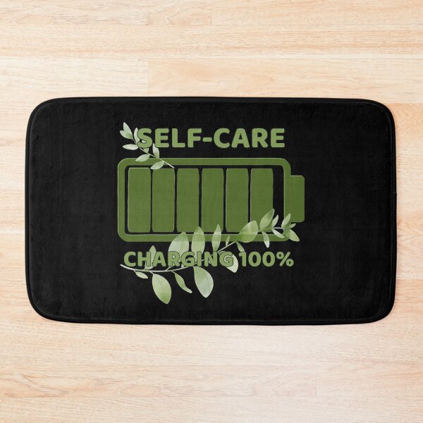 Item preview, Self-Care Charging 100% – Mental Health Battery Recharge Design designed and sold by A-Szczesniak.