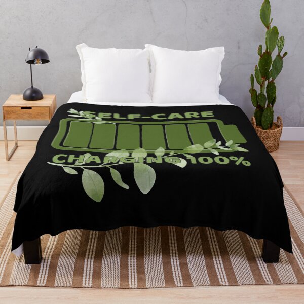 Item preview, Self-Care Charging 100% – Mental Health Battery Recharge Design designed and sold by A-Szczesniak.