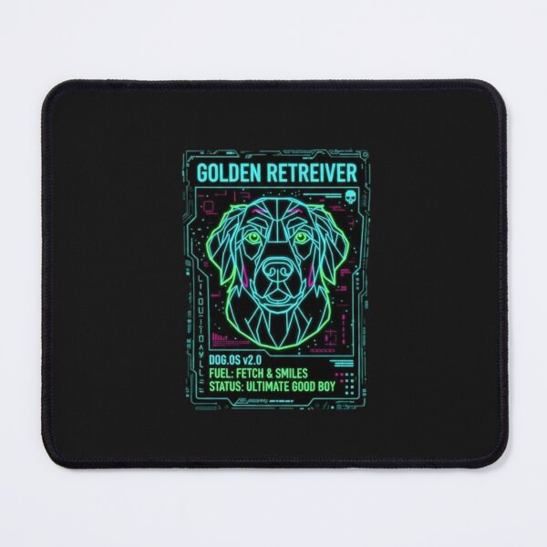 Item preview, Golden Retriever Cybernetic HUD - Ultimate Good Boy Edition designed and sold by PrimeTime85.