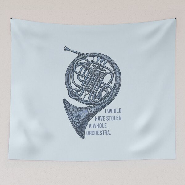 Item preview, The Blue French Horn - HIMYM designed and sold by Screen Lore.