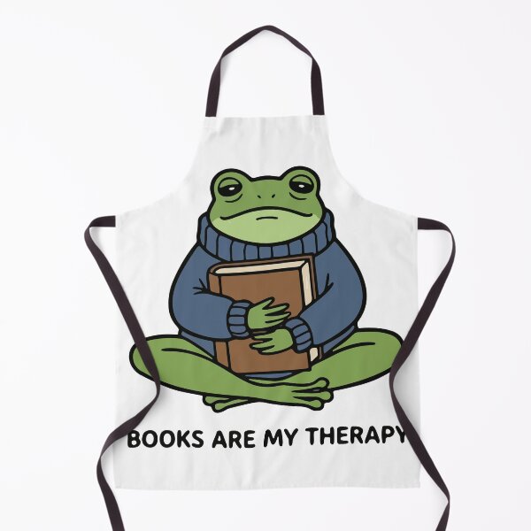 Item preview, Cute Frog Hugging Novel Mental Health Awareness designed and sold by Floomart.