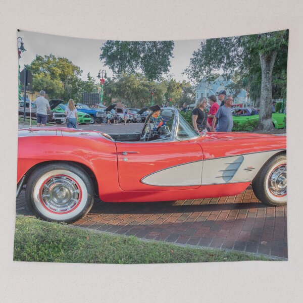 Item preview, 1961 Red Corvette Convertible designed and sold by RichFrancoCars.