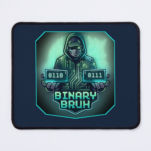 Item preview, Six seven binary Hacker Cyberpunk Coder badge designed and sold by shmupod.