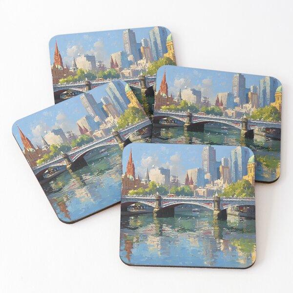 Item preview, Melbourne Skyline Reflections designed and sold by daila70.