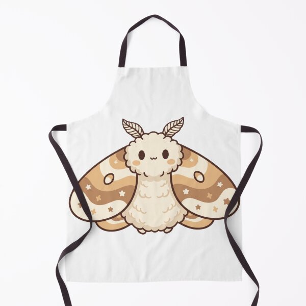 Item preview, Kawaii Fluffy Cottagecore Style Moth designed and sold by Serge-Design.