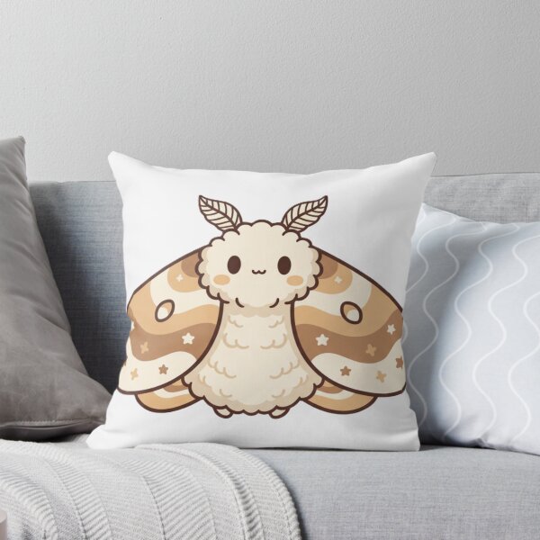 Item preview, Kawaii Fluffy Cottagecore Style Moth designed and sold by Serge-Design.