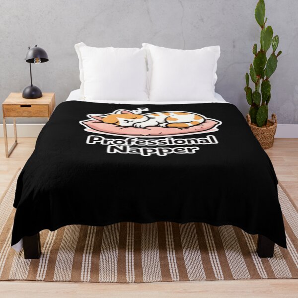 Item preview, Professional Napper – Cute Sleeping Cat Humor Design designed and sold by LucaVibeBrand.