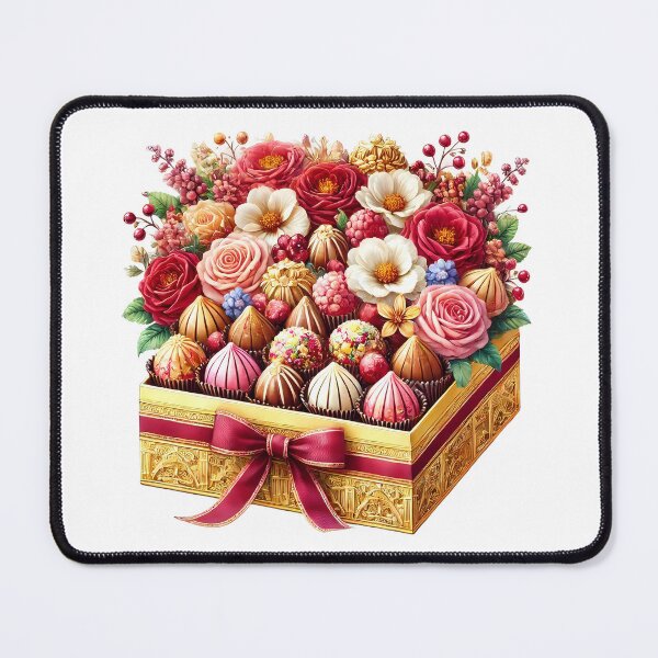 Item preview, Valentine Chocolate Candy Box - Sweet Love Heart Gift Art designed and sold by FuzionRaptor.