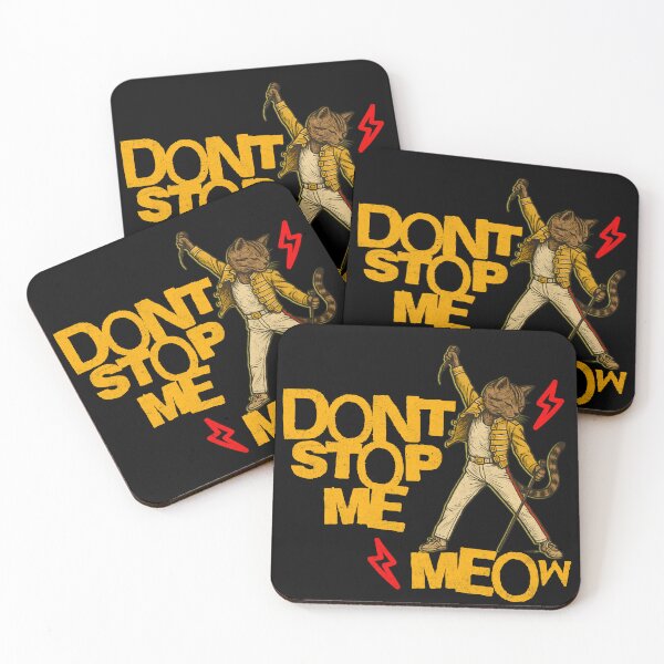 Item preview, Don't Stop Meow — Rockstar Cat designed and sold by Nacho Average Designs.