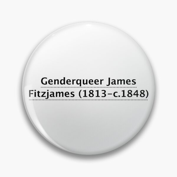 Item preview, Genderqueer James Fitzjames designed and sold by zipegs.