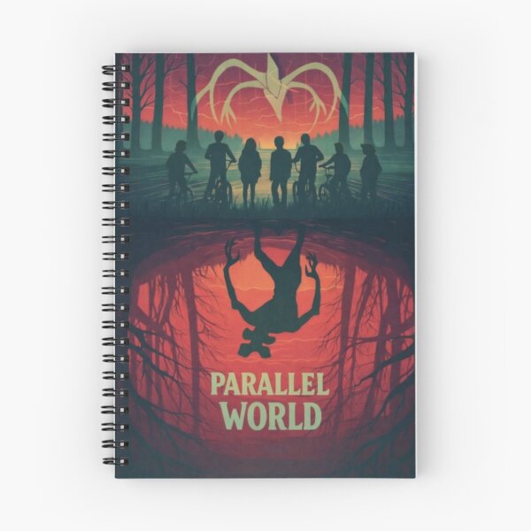 Item preview, PARALLEL WORLD Parallel World Retro Horror Illustration Dark Reflection Sci-Fi Art designed and sold by zuzzelek44.