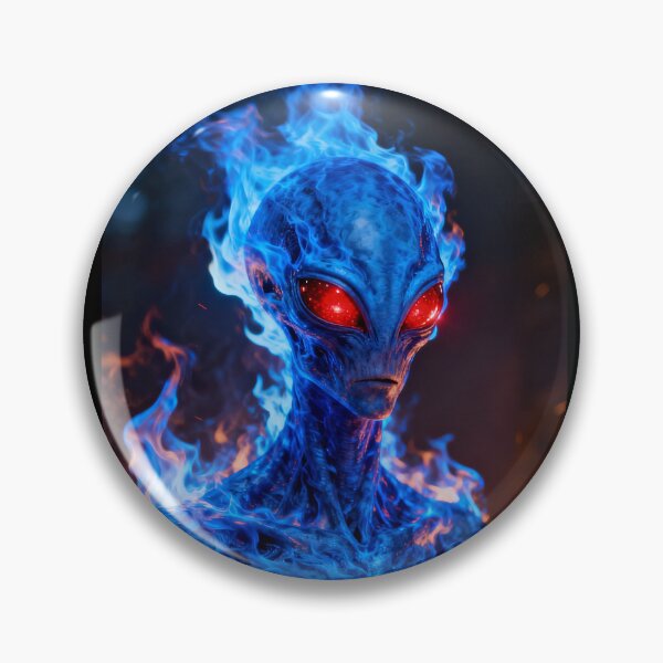 Item preview, Alien comes out of fire designed and sold by TerenceLacey.