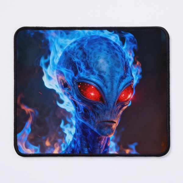 Item preview, Alien comes out of fire designed and sold by TerenceLacey.