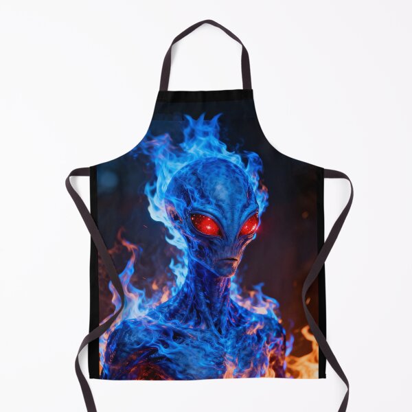 Item preview, Alien comes out of fire designed and sold by TerenceLacey.