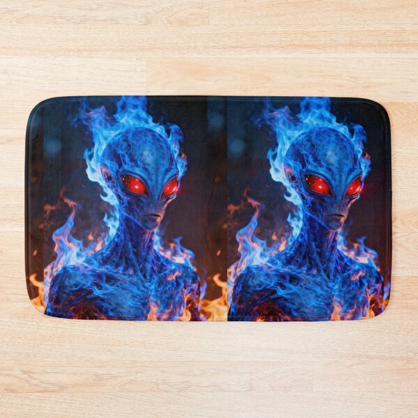Item preview, Alien comes out of fire designed and sold by TerenceLacey.