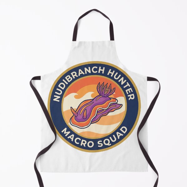 Item preview, Nudibranch Hunter - Macro Photography Scuba Diving Badge designed and sold by Petzzz.
