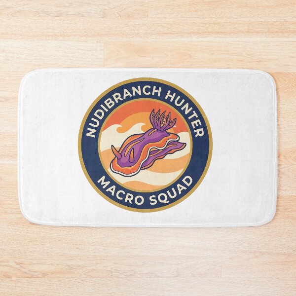 Item preview, Nudibranch Hunter - Macro Photography Scuba Diving Badge designed and sold by Petzzz.