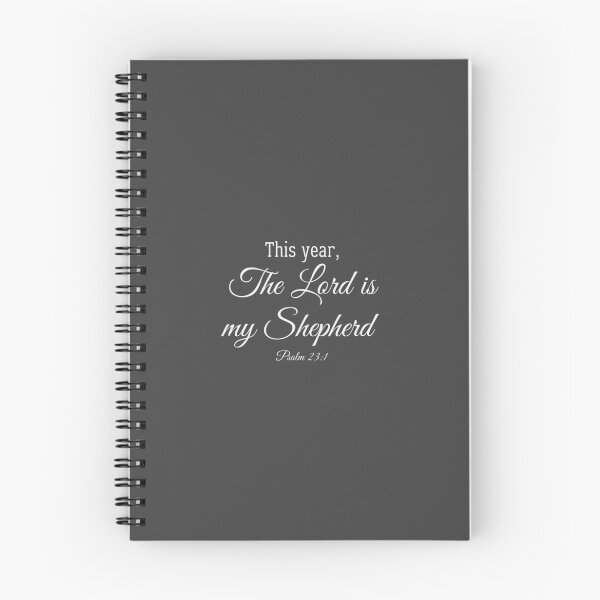 Item preview, This Year The Lord Is My Shepherd Psalm 23 1 Christian Faith Inspirational Typography Design designed and sold by Gahyl7.