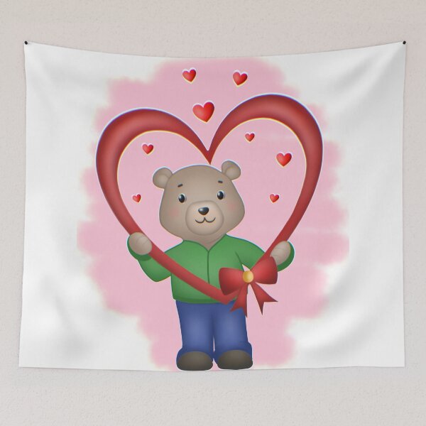 Item preview, Cute Teddy Bear Stiker designed and sold by LiudmylaMaika.