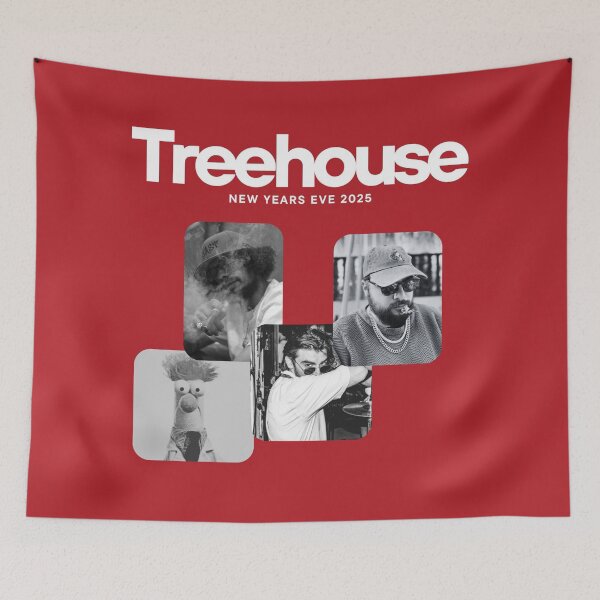 Item preview, TREEHOUSE NYE 2025 MAROON designed and sold by TREEHOUSE by Treefiingers.