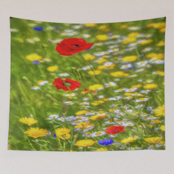Item preview, Poppy and Wildflower Meadow Scene designed and sold by Londonimages.