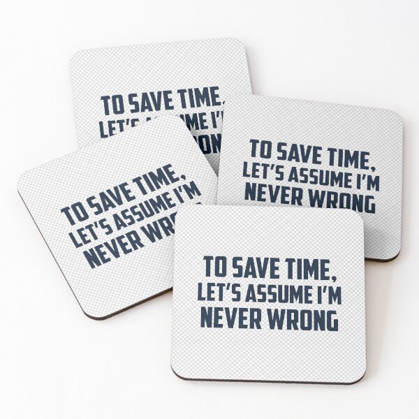 Item preview, Never Wrong designed and sold by Bookbit.