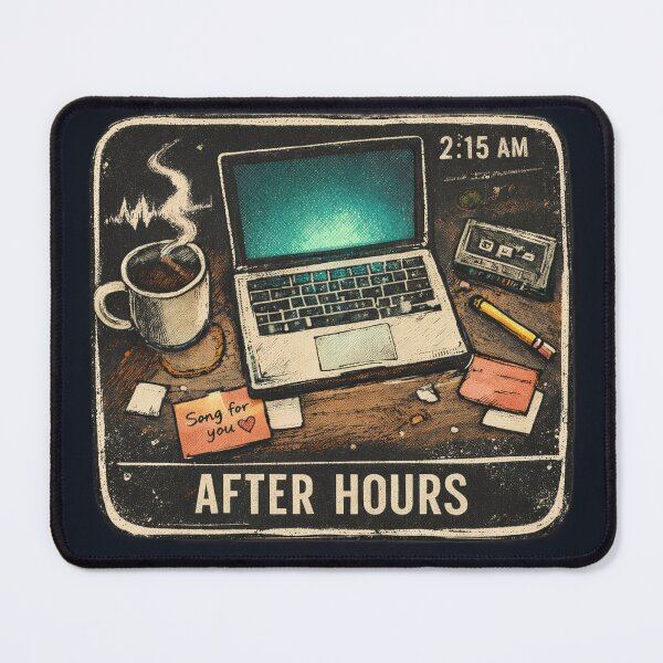 Item preview, After Hours Workspace — 2:15 AM designed and sold by peaknerd.