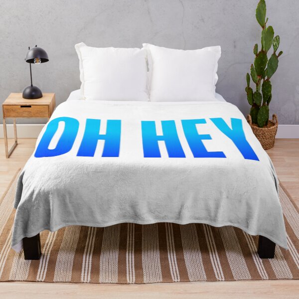 Item preview, Oh Hey, Greeting Blue designed and sold by Memes N Lore .
