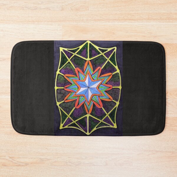 Item preview, 1053 - STAR FLOWER - DAVE EDWARDS - MIXED MEDIA - 2025 designed and sold by BLYTHART.