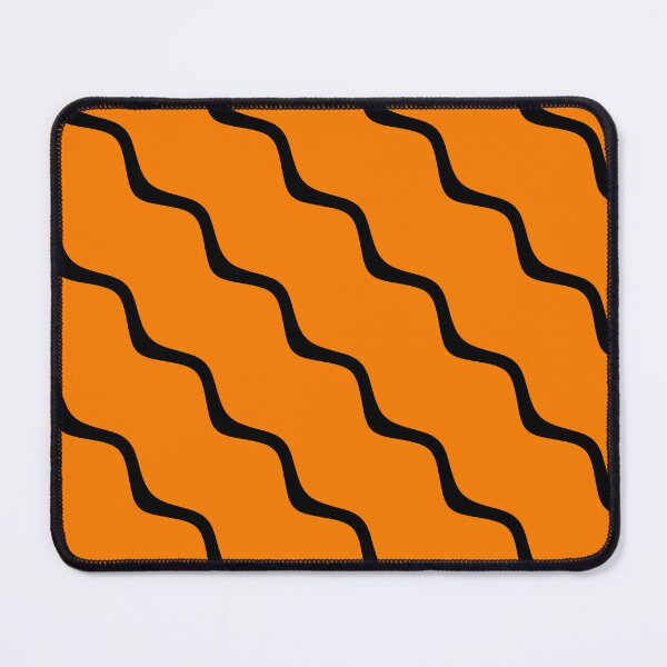 Item preview, Black Orange Distorted Lines designed and sold by RASUNED.