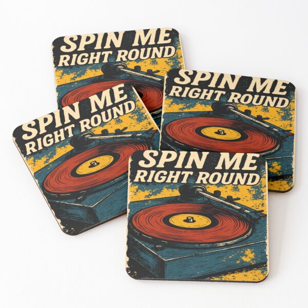 Item preview, You spin me right round dead or alive designed and sold by ViralTeeStore.