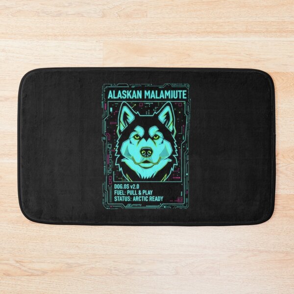 Item preview, Cybernetic Alaskan Malamute HUD - Arctic Tech Edition  designed and sold by PrimeTime85.