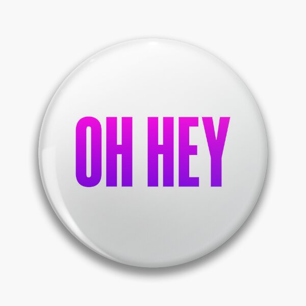 Item preview, Oh Hey, Greeting Pink designed and sold by Memes N Lore .