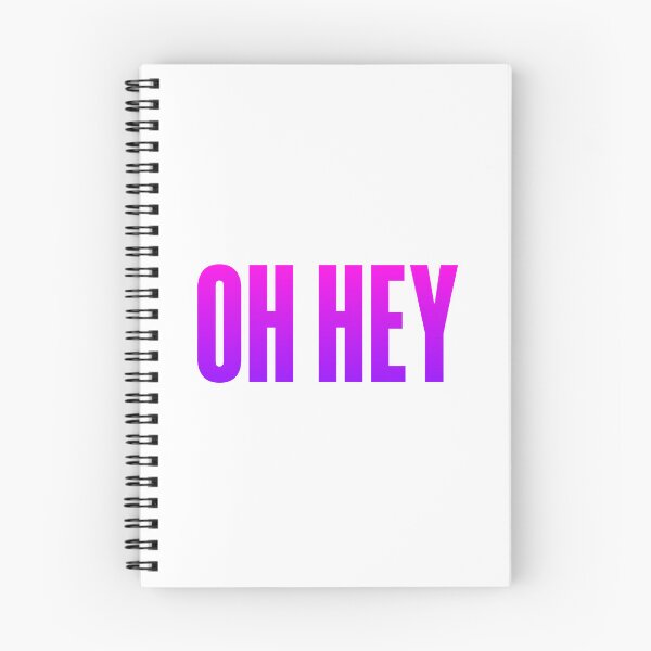 Item preview, Oh Hey, Greeting Pink designed and sold by Memes N Lore .