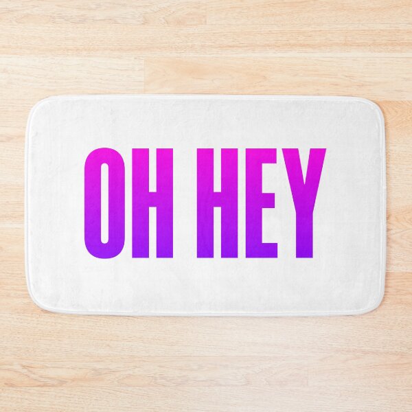 Item preview, Oh Hey, Greeting Pink designed and sold by Memes N Lore .