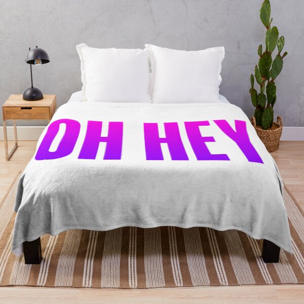 Item preview, Oh Hey, Greeting Pink designed and sold by Memes N Lore .