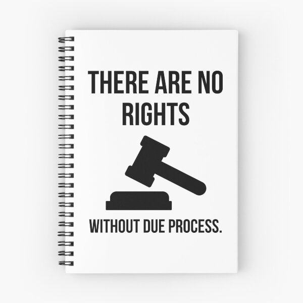 Item preview, There are no rights without due process.  designed and sold by Rachel the Artist .