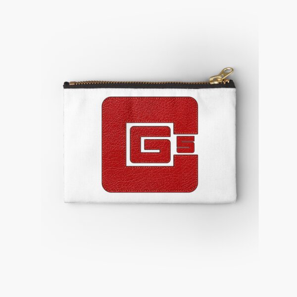 Item preview, cg5 stitched red leather  textured logo designed and sold by ramwebroom.