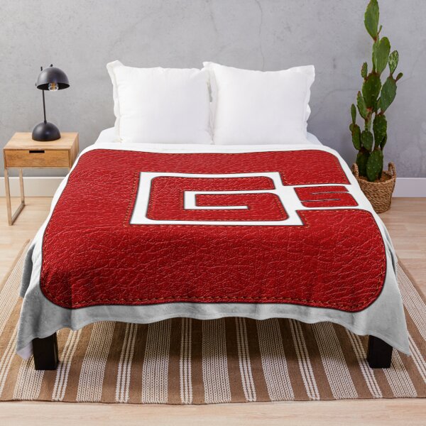 Item preview, cg5 stitched red leather  textured logo designed and sold by ramwebroom.